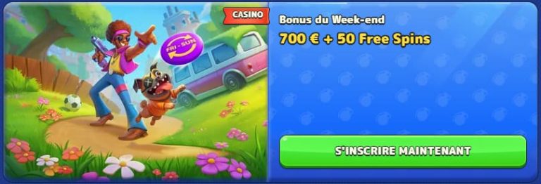 Pistolo Casino bonus weekend